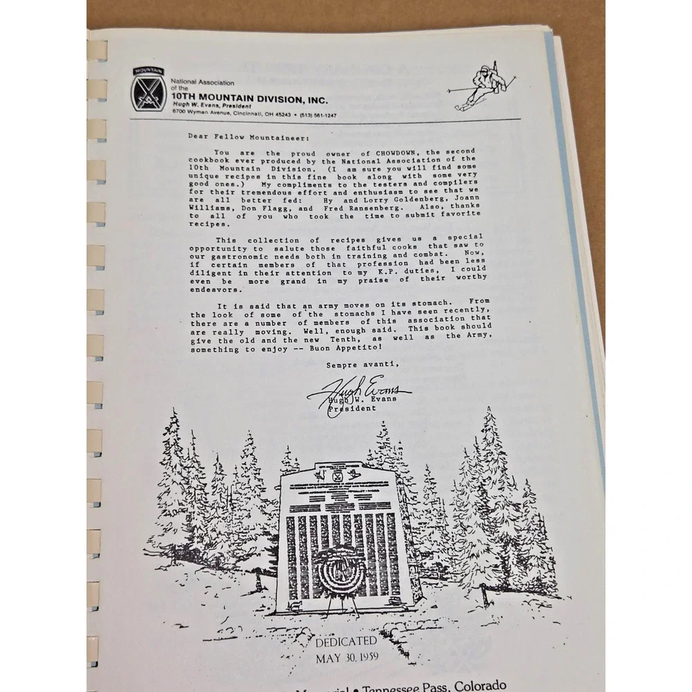 Vintage 10th Mountain Division 